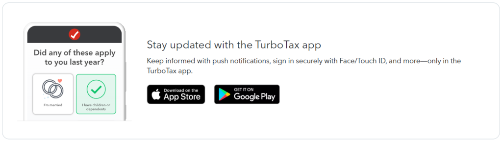 TurboTax Mobile App